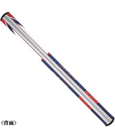 SuperStroke Traxion Flatso 17 Golf Putter Grip Red/White/Blue (Flatso 2.0) | Advanced Surface Texture for Improved Feedback and Tack | Unique Parallel Design for Minimized Grip Pressure - Buy Online on GoSupps.com