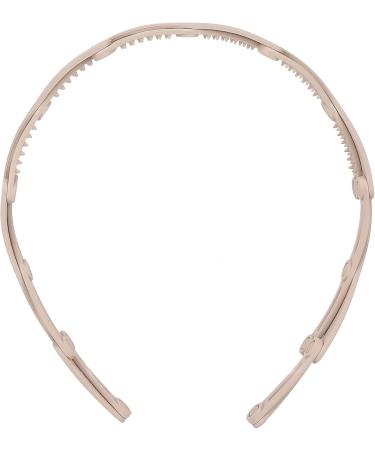 Foldable Headband Compact Folding Headband Retractable Pocket Headband Hair Hoops Headpiece for Girls(Khaki) - Buy Online on GoSupps.com