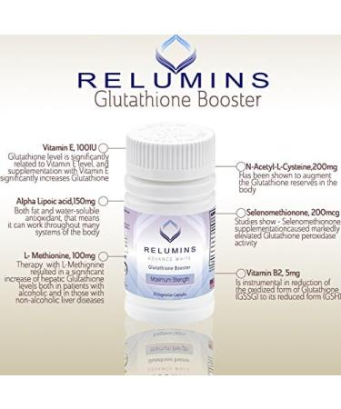 Relumins Gluta 1000 Vitamin C MAX & Booster Capsules - Pack of 3 Bottles - Buy Online on GoSupps.com