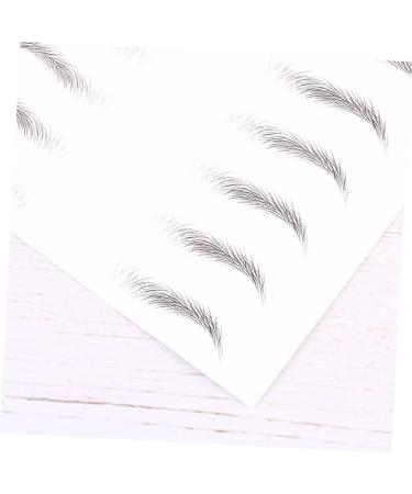 Beavorty 6 Sheets Eyebrow Tattoos Makeup Brow Sticker Brow Tatoo Eyebrow Sticker Makeup Tools 3d Disposable - Buy Online on GoSupps.com