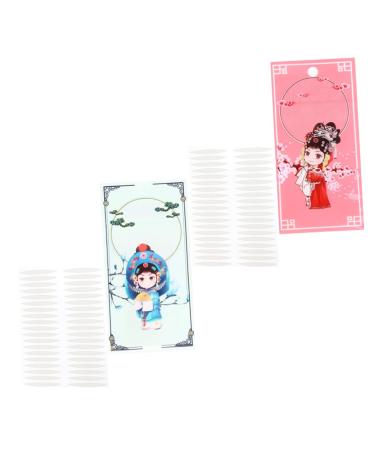 NOLITOY 2 sets Strips Lifter Hooded Contour Sided Lid Natural Girls Tape Invisible Eyelid Stickers Droopy