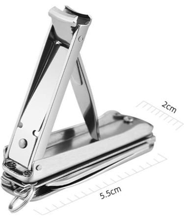 UNbit Nail Clipper Multifunctional Folding Manicure Nail Clipper Stainless Steel Scissors with Keychain Holder Portable Nails Trimming Tool - Buy Online on GoSupps.com