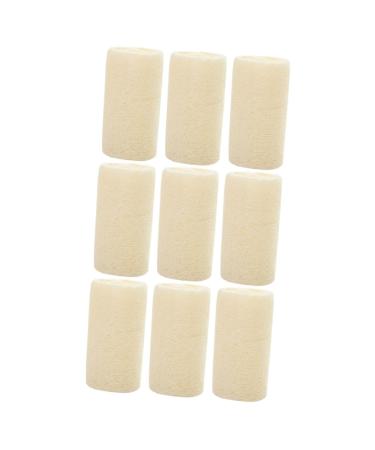 Beaupretty 9 Pcs Loofah Loofah Bath Loofah Sponge Scrubber Exfoliating Loofah Sponge Pads Loofah Sponge Exfoliator Natural
