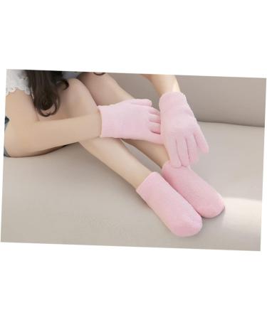 FRCOLOR 1 Pair Womens Socks Pedicure Thick Socks Heel Socks Lotion Socks Invisible Socks Silk Socks Toe Socks Wicking Socks Non Skid Socks Foot Moisturising Socks Spa Miss Foot Socks 22.5*8cm - Buy Online on GoSupps.com