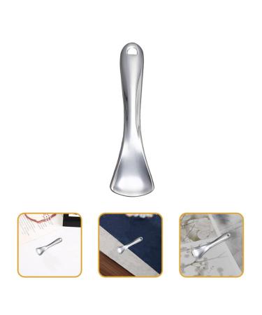 Minkissy 4-Piece Cosmetic Beauty Spoon Set - Spatula & Mixing Sticks for Eye Cream Makeup Masks | Silver Zinc Alloy Beauty Tools for Women - Buy Online on GoSupps.com