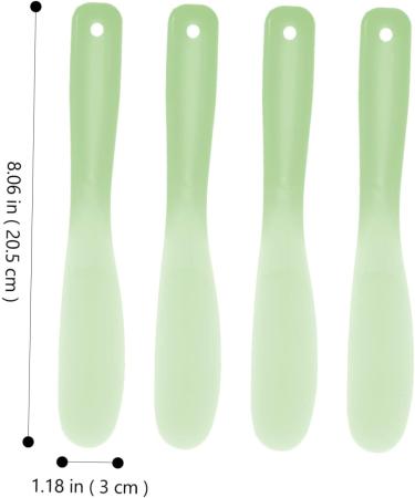 Baluue 30 Pcs Tool Stick Spatula for Makeup Cosmetic Plate Mixer Cosmetic Scoop Pp re-usable 20.5x3x0.6cmx3pcs Greenx3pcs - Buy Online on GoSupps.com