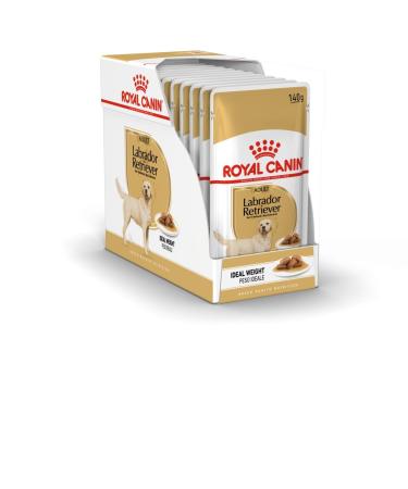 Royal Canin Labrador Retriever Adult in Gravy Wet Dog Food 140g (Pack of 40)