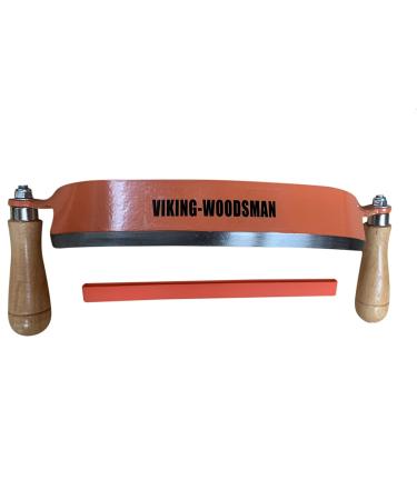Viking Woodsman LT037 10 inch curved Draw Shave for Logs + green Wood