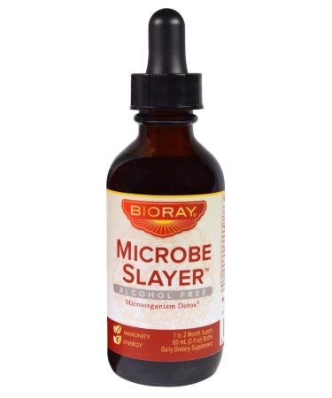 Bioray Microbe Slayer Microorganism Detox Alcohol Free 2 fl oz (60 ml)