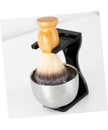 Magiclulu 3 Sets Razor-Free Holder for Men - Black Acrylic Razor & Beard Brush Display Stand - Buy Online on GoSupps.com