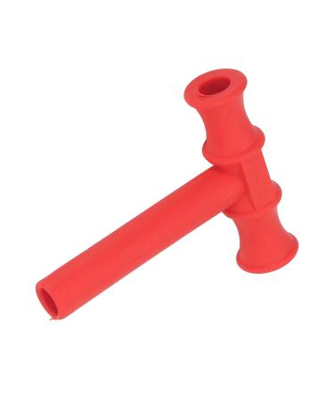 T-Shaped Chewing Tubes for Autistic Adults | Sensory Chewing Sticks in Red | Improve Chewing Skills - Buy Online on GoSupps.com