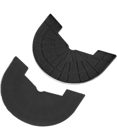 Harfington Heel Plates - Size 10-11 Non Slip Pad Replacement for Sneakers in Black - Buy Online on GoSupps.com