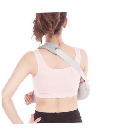 Buy Gatuida Arm Support Sling - Clavicle Immobilizer Brace for Shoulder Surgery & Broken Arm | Adjustable Grey Shoulder Sling for Rotator Cuff & Elbow Support - Buy Online on GoSupps.com