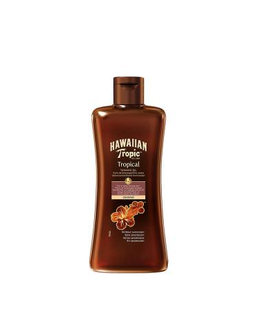 Hawaiian Tropic Tropical Tanning Oil with Coconut 200ml | Coconut Tanning Oil