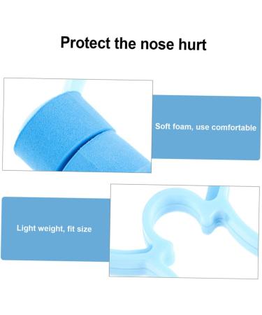 DOITOOL 30 Pcs Nose Correction Clip Kit | Plastic Nose Piece Set for Bleed Stop and Nasal Fixing | Sky-blue | 6.5X4CMx3pcs - Buy Online on GoSupps.com