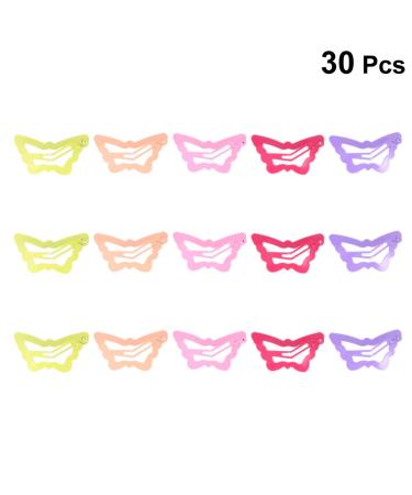 Beaupretty 30pcs Metal Butterfly Snap Clips - Hair Accessories for Women - Buy Online on GoSupps.com