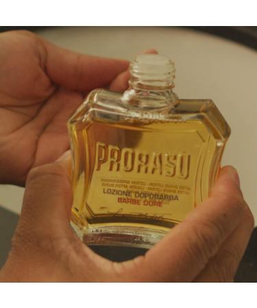 Proraso After Shave Lotion with Sandalwood Oil and Shea Butter - Moisturizing, Nourishing for Coarse Beards - 3.4 Fl Oz - Buy Online on GoSupps.com