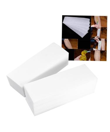 Doitool 800 Stk Cotton Cleaning Cloths - Strong Hair Removal Wax Stripes for Salon & Home Use - Premium Depilating Bamboo Fabric - Buy Online on GoSupps.com