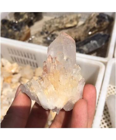 Beautiful Natural Clear Quartz Crystal Cluster Point Specimen Gift HOMEZHOU - Buy Online on GoSupps.com