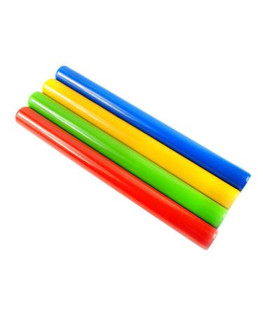 BESPORTBLE 4Pcs Relay Baton Game Accessories Aluminium Alloy Baton Racing Relay Batons Racing Competition Tools for Racing Outdoor Game