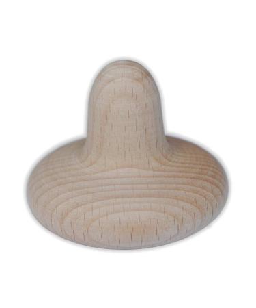 Massage fungus massage aid made of hardwood