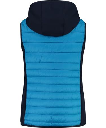CMP Boys Kid Hybrid Vest with Fixed Hood | Stylish & Warm VEST 110 Danubio - International Shipping - Buy Online on GoSupps.com