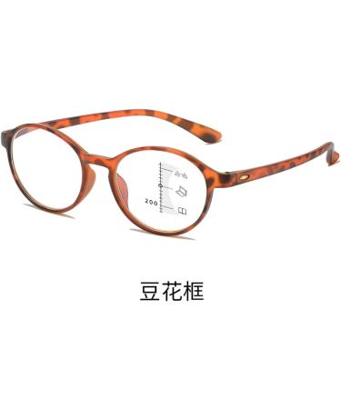 Ultra-Light Anti-Blue Light Reading Glasses for Seniors - High-Resolution Progressive Multifocus Sand Black Frame Size 2.50 - Buy Online on GoSupps.com