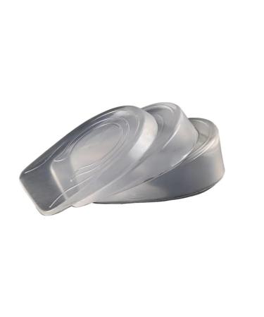 Silicone Gel Height Increase Insole Heel Lifting Inserts Shoe Foot Care Protector Elastic Cushion Arch Support Insert Shoe Pads(3cm for Men) 1pair 3cm for Men