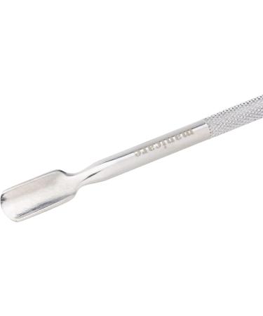 Manicare Dual Ended Stainless Steel Cuticle Pusher and Nail Cleaner - Professional Manicure and Pedicure Tool for Gel Polish Removal - Buy Online on GoSupps.com