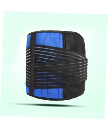 FRCOLOR Adjustable Waist Support Belt - Lumbar & Athletic Support for Fitness | Breathable & Comfortable Black Gym Protection - Buy Online on GoSupps.com