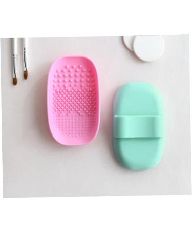 MAGICLULU Brush Cleaning Plate | Silicone Makeup Brush Cleaner Mat - Portable Hairbrush Scrubber Tool - Buy Online on GoSupps.com