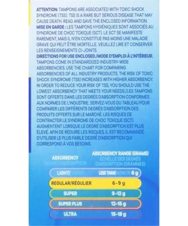 Tampax Pocket Pearl Tampons Regular Absorbency - Unscented 16 Count with LeakGuard Braid - International Shipping Available - Buy Online on GoSupps.com