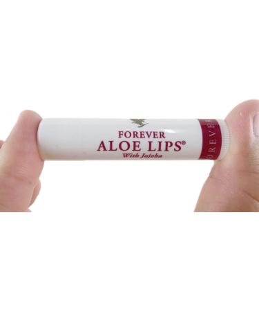 Forever Living Aloe Lips Balm - 3 Pack | Soothe, Moisturize, Heal & Protect Lips - Buy Online on GoSupps.com