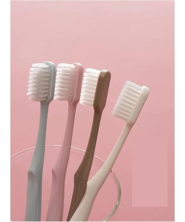 GANMFOYC Ultra Soft Manual Toothbrush - 4 Pack Gentle Cleaning Various Colors | International Shipping - Buy Online on GoSupps.com