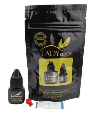 Eyelash Extensions Max Bond Glue / Adhesive Fast Strong Black/ SKY LADY BLACK 10g