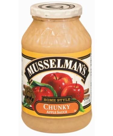 Musselman's Naturally Fat Free Chunky Applesauce 24 oz