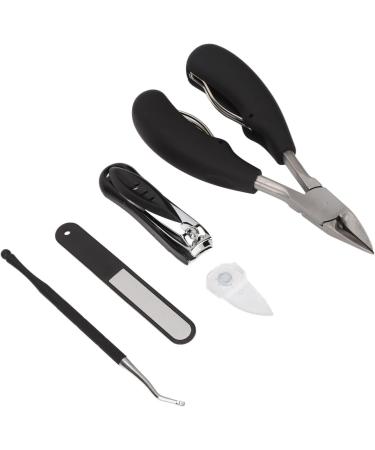 YAOGOHUA Professional Manicure Set High Hardness Wear Resistant 4 in 1 Portable Travel Stainless Steel Manicure Set for Home - Buy Online on GoSupps.com