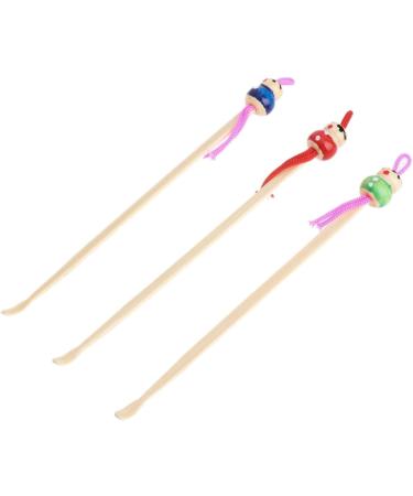 10Pcs Cartoon Doll Bamboo Earpick Spoon Set for Safe Earwax Removal - Buy Online on GoSupps.com