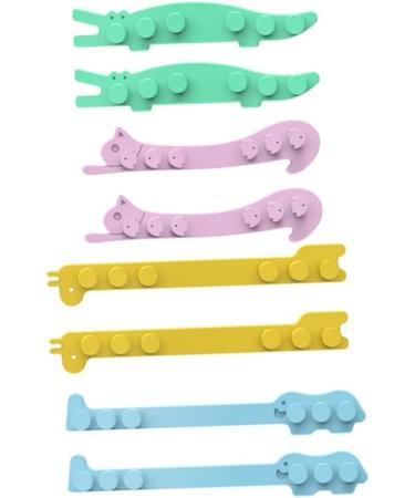 Mobestech 8pcs Clothes Rack Hanger - Connectable Ear Hooks & Face Mask Belt Extenders for Easy Storage - Buy Online on GoSupps.com