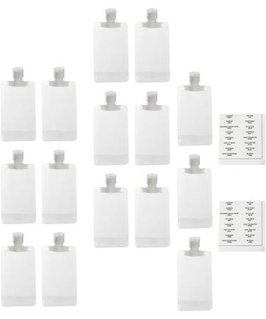 3sets Travel Aging Cream Simple Clear Plastic Refillable Toiletry Women Containers Storage Label Stand Subage Ml* Gel : Transparent Shower Labels Liquid Leakproof Squeezable - Buy Online on GoSupps.com