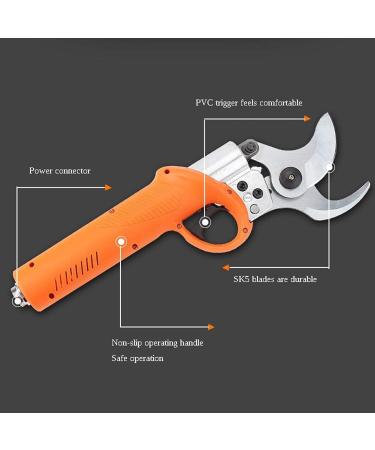 4.5 Cm Electric Pruning Shears Lever Rechargeable Ion Battery Electric Pruning Shears Thick Fruit Branch Shears Small Gift - Buy Online on GoSupps.com