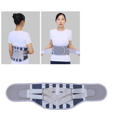 Lumbar support lower back belt to support the rear waist posture correction waist wrap trimmer adjustment compression for men and women relief of back pain L a l