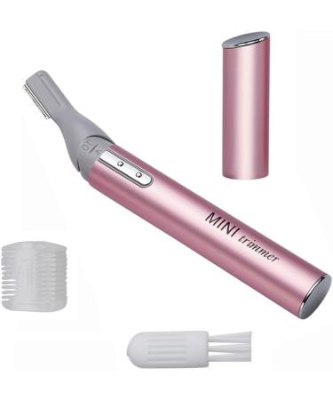 Tongtletech Rotatable Electric Lady Eyebrow Shaper & Trimmer - Portable Hair Remover in Pink | Bikini, Underarm, Leg & Body Precision Shaver - Buy Online on GoSupps.com