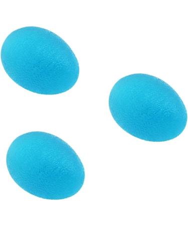 GLEAVI Finger Grip Ball - 3 Pack Egg-Shaped Stress Relief & Hand Grip Muscle Training Balls for Improved Finger Strength & Flexibility - Buy Online on GoSupps.com