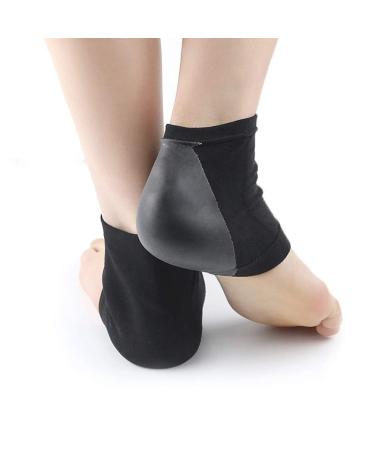 1 pair of heel pillow footstulp socks with upholstered socks with cracked skin open toe socks for dry skin heel cuff made of silicone silicone gel hoe sleeves men and women