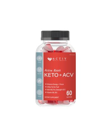 kivus Activ Keto Gummies - Activ Nutri Health Active Boost Keto ACV Gummies (Single 60 Gummies)