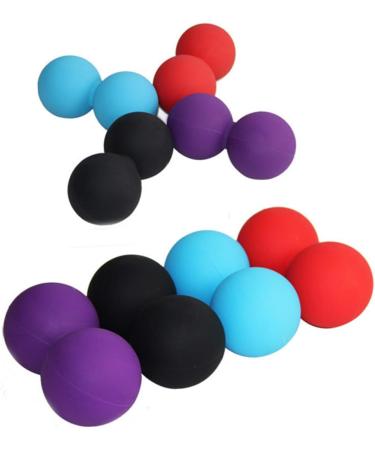 Buy Partykindom Peanut Massage Balls - Relief & Relaxation for Feet Yoga & Fitness | Silicone Massage Roller for Fascia & Foot Sole Therapy - Buy Online on GoSupps.com