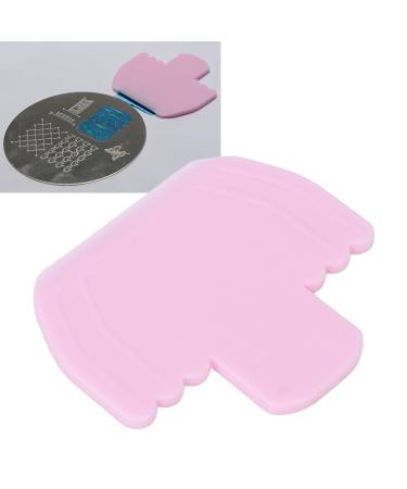 Nail Art Scraper & Stamper - Portable DIY Nail Tools for Home & Salon - Pink - Buy Online on GoSupps.com