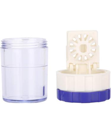 Buy Blue Contact Lens Container | Manual Cleaning Case for Tear & Protein Removal - Buy Online on GoSupps.com