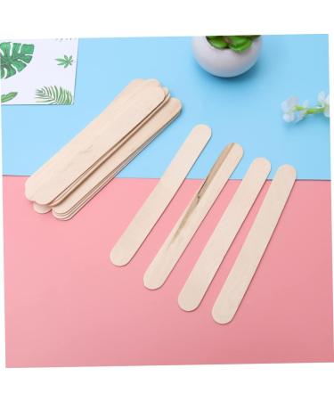 Beavorty 150 Wax Applicator Sticks - Wooden Ice Rods for Hair Removal | Bamboo Spatula for Women - Buy Online on GoSupps.com